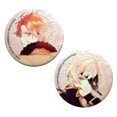 【中古】バッジ・ピンズ(キャラクター) [単品] カラミア＆ハーメルン 描き下ろし缶バッジ2個セット 「PS Vitaソフト OZMAFIA!!-vivace- 限定版 アニメイト限定セット」 同梱特典