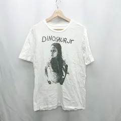 ◇ ⊂ Φ GLOBAL WORK グローバルワーク プリントT 半袖 Tシャツ サイズL ホワイト系 メンズ E  【1502030018455】