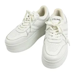 セリーヌ 38 24.5 デリバリー フィビー期 厚底 スニーカー ホワイト セリーヌ 38 24.5 デリバリー フィビー期 厚底 スニーカー