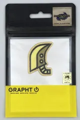 モンスターハンターライズ 2way刺繍ワッペン (大剣)  グラフト ゲーミングライフ GGL035 イエローのサムネイル