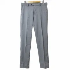 ユニクロ UNIQLO 美品 20年 感動パンツウルトラライト ウールライク 321-426179 スラックス ストレッチ ウエスト79cm グレー X