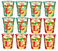 【組み合わせ自由アソートセット】カルビー じゃがりこＬサイズ 計12個のサムネイル