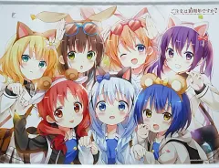 【中古】タペストリー(大型) 集合 B1タペストリー 記念写真 「ご注文はうさぎですか? BLOOM ご注文はOIOIですか? in 渋谷マルイ」