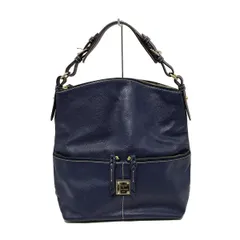 DOONEY&BOURKE(ドゥーニーアンドバーク) ショルダーバッグ - ネイビー レザー