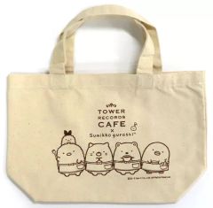 [중고] 잡화 집합(5마리) 콜라보 런치백 [스미코구라시×TOWER RECORDS CAFE]