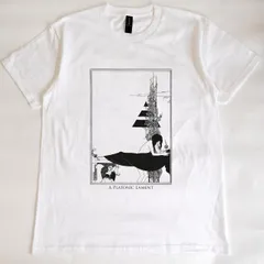 プラトニック・ラメント / ビアズリー 半袖 Tシャツ ホワイト GILDAN(ギルダン) 5.3オンス 男女兼用【RAF】A Platonic Lament / Beardsley S/S TEE 54