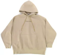 【中古】アウターウェア 花江夏樹 HanaH×藍にいな MISO BIG PARKA ベージュ  Lサイズ 「花江夏樹×TAKALAKA 『HanaH』」