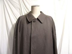 英国製ビンテージ Aquascutum 霜降りウール バルマカーンコート 42