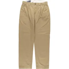 古着 ラルフローレン Ralph Lauren POLO by Ralph Lauren ETHAN PANT ツータック チノパンツ メンズw35相当/eaa577435