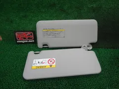 4FQ1040 ALU3 トヨタ ヴォクシー ZRR80W 前期型 ZS ルームサンバイザー左右セット　　カラーグレー系