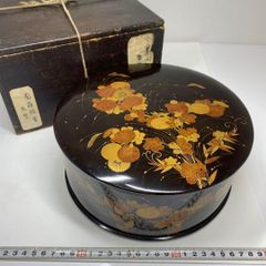茶櫃 年代物 烏城彫 秀峰作 共箱付き 昭和 岡山伝統品 使用品 - メルカリ