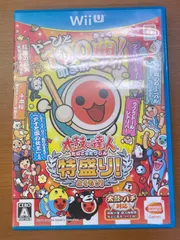 太鼓の達人 特盛！ タタコン1台 セット Nintendo Wii U ソフト