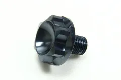 アントライオン(antlion) ステムナット Ver.2 ステムボルト チタンブルー M14XP1.25 SR400(-00) TW225 TW200 30012-TB