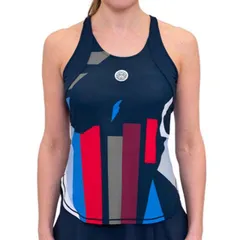 【メール便発送】BIDI BADU(ビディバドゥ) 2024 FA レディース NEW YORK 全米オープン ゲームタンクトップ W1580026-DBLRDBL(24y8mテニス用ゲームウェア)(330519316)