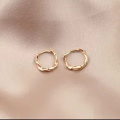 X2 ピアス  レディース  k18  ピンクゴールド S925 ハワイアンジュエリー おしゃれ シンプル