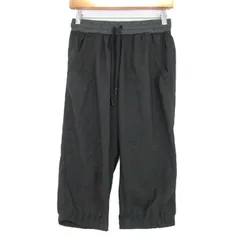 ナイキ クロップドパンツ ボトムス ドライフィット スポーツウエア レディース Sサイズ ブラック NIKE 【中古】