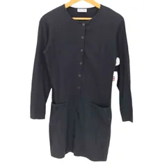 アニエスベー agnes b. PARIS 90-00s ノーカラー ロング チュニック カーディガン レディース 表記無 