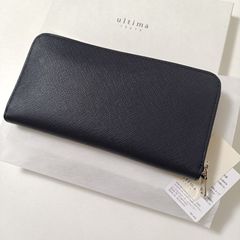 新品未使用 ウルティマトーキョー ラウンドジップ 長財布 ネイビー