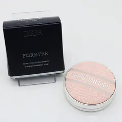 未使用 ディオール ディオールスキン フォーエヴァー クッション ケース ピンク エンブロイダード カナージュ ※箱傷みあり  CR7-05-59-04B
