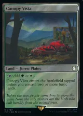 【中古】マジックザギャザリング 0783[R]：【PIP】【サージFOIL】Canopy Vista/梢の眺望
