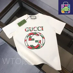 【本日限定特価】GUCCI クルーネックTシャツ - 高品質コットンで快適な着心地 [本日特価|新品未使用品]
