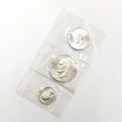 1776年-1976年　リバティ 1 ドル 銀貨 3枚 Dミントマーク付 楽天市場】リバティ銀貨 1ドル 1776-1976 アメリカ 【中古