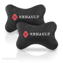 ルノー RENAULT車用 ネックピローネックパッド クッション ヘッドレスト ネックピロー ドライブ 頸椎を保護する 疲労防止 2個セット684