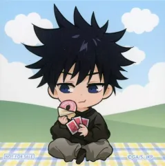 【中古】シール・ステッカー 伏黒恵(背景青空) ステッカー 「まるくじ 呪術廻戦 Enjoy!Picnic」 5個購入特典