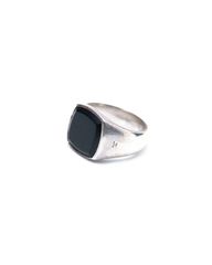 TOM WOOD　トムウッド　オニキス・シルバーリング　ケースありCushion Black Onyx ring　925