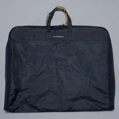 BURBERRY バーバリー スーツ用 ガーメントバッグ ブラック ノヴァチェック KT100-G-KG