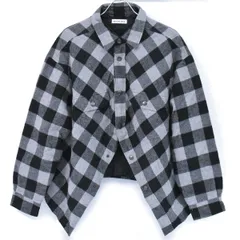 BALENCIAGA バレンシアガ チェック柄 シャツ 未使用 BALENCIAGA バレンシアガ ロゴ チェック シャツ メンズ ブラック