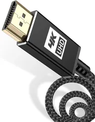 4K HDMI ケーブル 2m【ハイスピード アップグレード版】 HDMI 2.0規格HDMI Cable 4K 60Hz 対応 3840p/2160p UHD 3D HDR 18Gbps 高速イーサネット ARC hdmi ケーブル