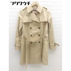 ◇ ◎ green label relaxing UNITED ARROWS ベルト付 長袖 トレンチ コート サイズ36 ベージュ レディース 【中古】 【1002802261664】