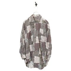 VINTAGE PRINTED SHIRT/L