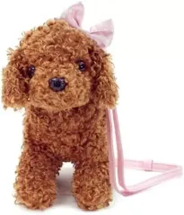 【中古】バッグ トイプードル(ピンクリボン) ミニポシェット