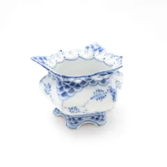 美品 ROYAL COPENHAGEN ロイヤルコペンハーゲン ブルーフルーテッド