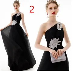 🌟予約販売🌟　ブラック❌ワンショルダードレス👗②