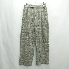 ◇ ⊇ URBAN RESEARCH DOORS 後ろウエストゴム ストレートパンツ サイズ38 オレンジ グレー系 レディース E  【1502200002000】