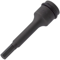 1/2 ヘックスソケット ロング パワータイプ 全長100×8mm  P4HT8-100 U0926D