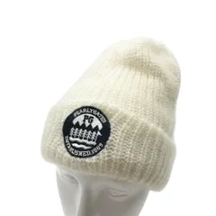 PEARLY GATES パーリーゲイツ  ウール混 ニット帽 モヘヤ  ホワイト系 FR [240101234230] ゴルフウェア ストスト
