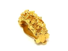 ■美品■ NINA RICCI ニナリッチ 片耳のみ クリップ式 イヤリング アクセサリー レディース ゴールド系 DG4315