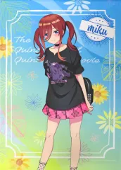 【中古】タペストリー 中野三玖 B2タペストリー 「映画 五等分の花嫁 POP UP SHOP Summer Festival in ロフト スクラッチくじ」 三玖賞