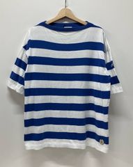 フランス製 オーシバル トリコロール バスクシャツ F 美品 半袖 