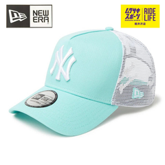NEW ERA ニューエラ メッシュ キャップ 9FORTY 940 A-Frame トラッカー MLB Mesh Embroidery ニューヨーク・ヤンキース ブルーティント/ホワイト 14388627 メンズ レディース 【ムラスポ公式】