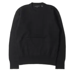 MARC JACOBS マークジェイコブス ニット サイズ:S プレーン ウール ハイゲージ ニット MUF609A MF901 セーター プルオーバー ブラック 黒 イタリア製 ブランド トップス カジュアル 長袖のサムネイル