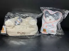  現状品 ねこに転生したおじさん B賞 ぬいぐるみ付きティッシュケース LH賞 プンちゃんふわふわおくるみぬいぐるみ セット売り