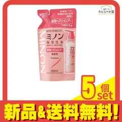 ミノン 薬用ヘアシャンプー 380mL (詰め替え用) 5個セット まとめ売りのサムネイル