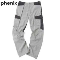 phenix フェニックス 通年★ チェック 切替 ストレート ワーク カーゴ パンツ Sz.L メンズ アウトドアのサムネイル