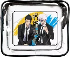 【中古】バッグ IC.五条悟＆夏油傑(スーツVer.) ビニールポーチ 「呪術廻戦 第2期 懐玉・玉折」