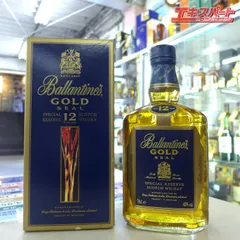 バランタインファウンダーズ1827 ゴールドシール12年　2本セット　未開封02 バランタインファウンダーズ1827 ゴールドシール12年 2本セット
